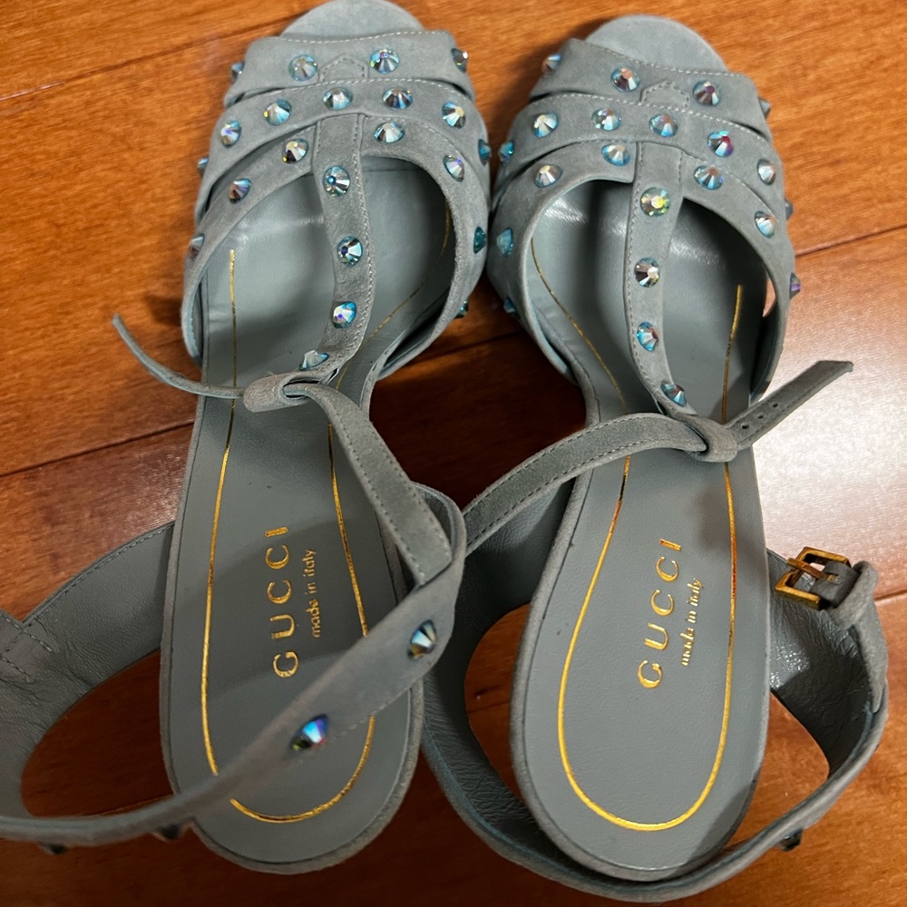 Gucci high heel sandals